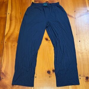 New! TOMMY JOHN M Dress Blue Modal Second Skin Sleep Pants Pockets Lounge